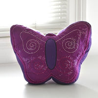 Butterfly Lace Sequined Cushion