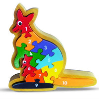 Kangaroo 1-10 Frame Puzzle