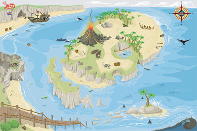 Pirate Play Mat by Le Toy Van