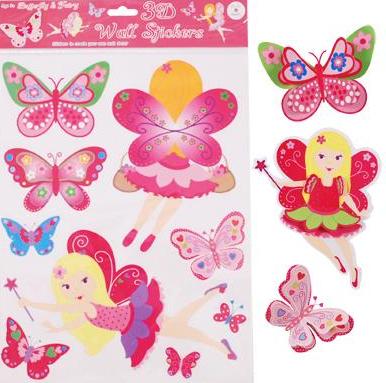 Butterfly Essentials 3D Wall Stickers