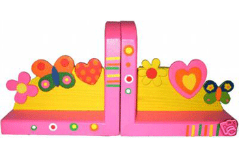 Flower Bookends