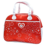 Glamour Girl Red Overnight Bag