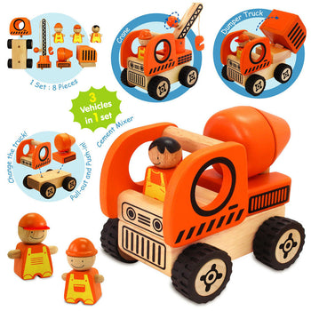 Construction Vehicles Play Set