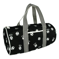 Soccer Club Black Overnight Bag