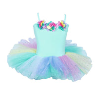 Ballerina Bouquet Aqua Tutu Dress