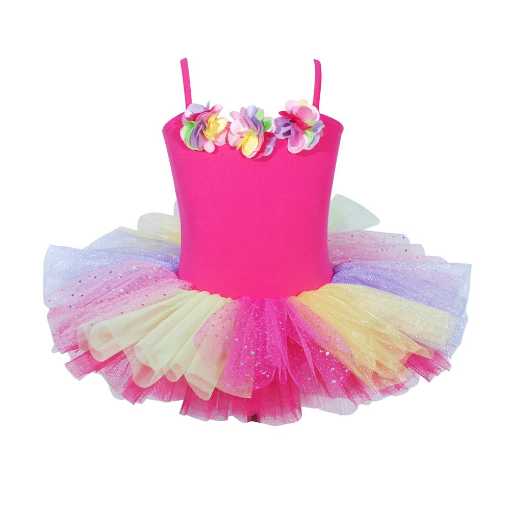 Ballerina Bouquet Hot Pink Dress