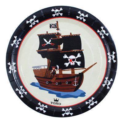 Pirate Party Plates