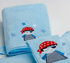 Pirate Bath Towel and Bath Mit Set