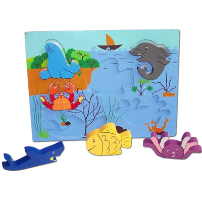 Sea Scene Pop Up Puzzle