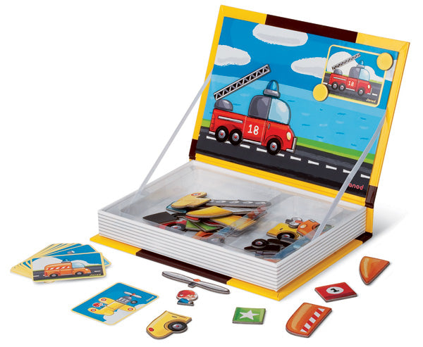 Magnetic Vehicles Book