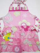 Flowerburst Ruffled Apron